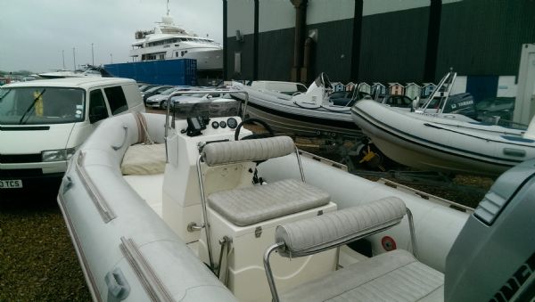 Boat Details – Ribs For Sale - Used Narwhal 5.8m Rib with Mariner 75HP Outboard Engine