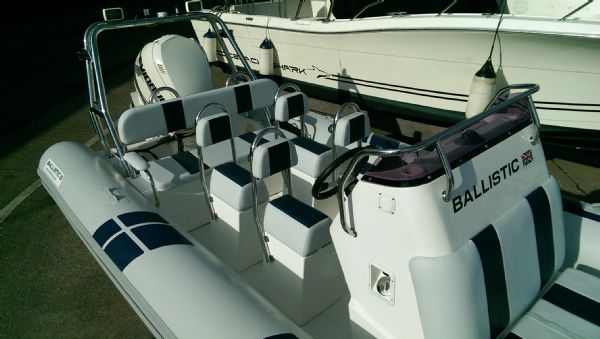 Boat Details – Ribs For Sale - Ballistic 7.8m Rib with Evinrude 300HP ETEC Engine