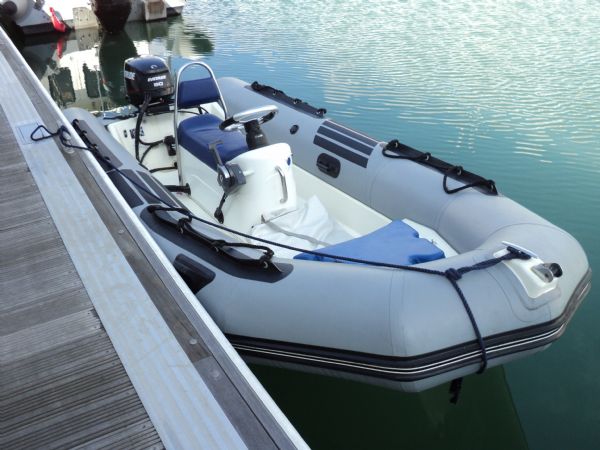 Boat Details – Ribs For Sale - Zodiac 4.2m RIB with Evinrude 50HP ETEC Engine