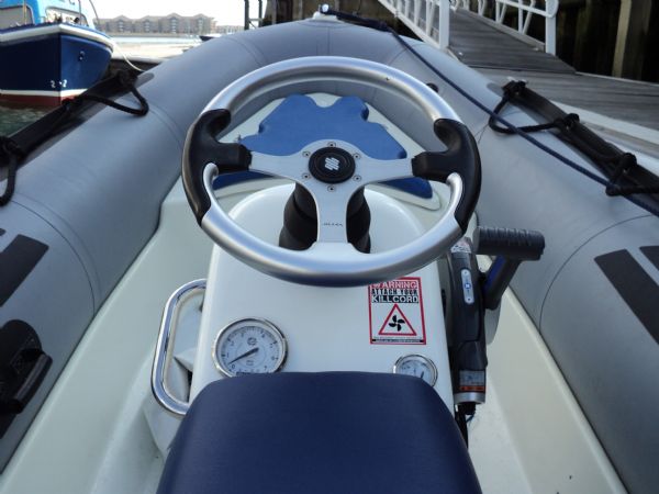 Boat Details – Ribs For Sale - Zodiac 4.2m RIB with Evinrude 50HP ETEC Engine