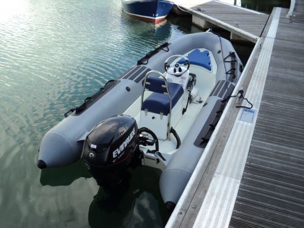 Boat Details – Ribs For Sale - Zodiac 4.2m RIB with Evinrude 50HP ETEC Engine