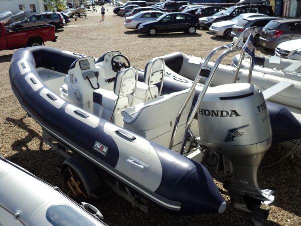 Boat Details – Ribs For Sale - Avon 5.6m RIB with Honda 115HP 4 Stroke Outboard Engine