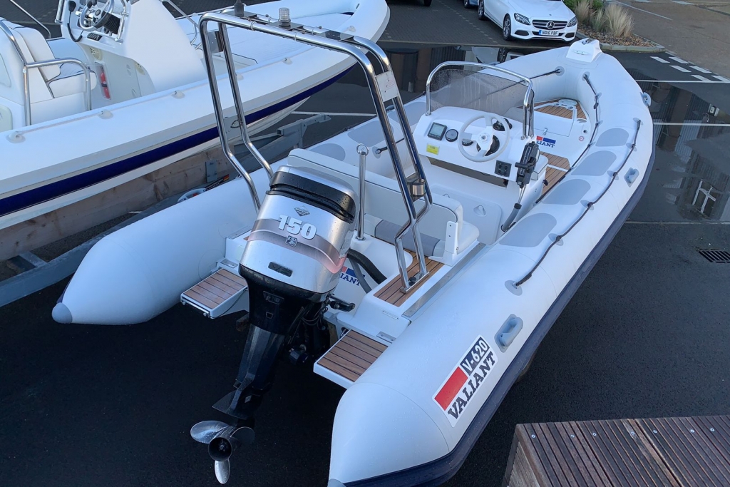 Boat Details – Ribs For Sale - Pre-owned Valiant 620 RIB with Mariner Optimax 150hp