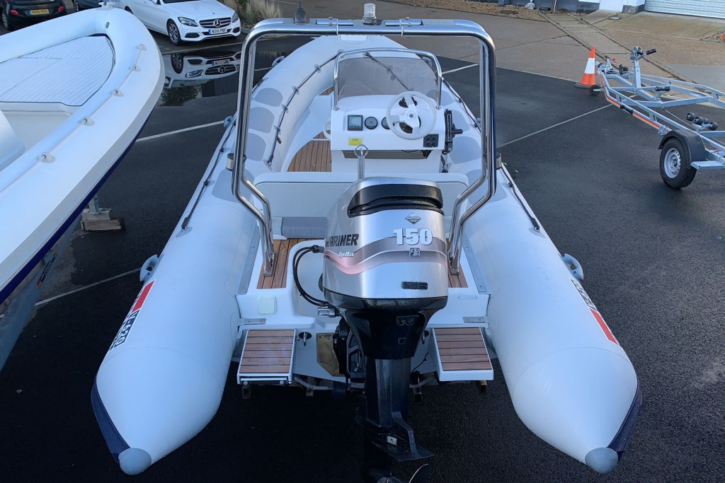 Boat Details – Ribs For Sale - Pre-owned Valiant 620 RIB with Mariner Optimax 150hp