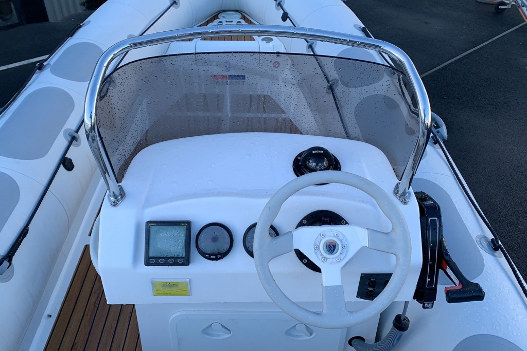 Boat Details – Ribs For Sale - Pre-owned Valiant 620 RIB with Mariner Optimax 150hp