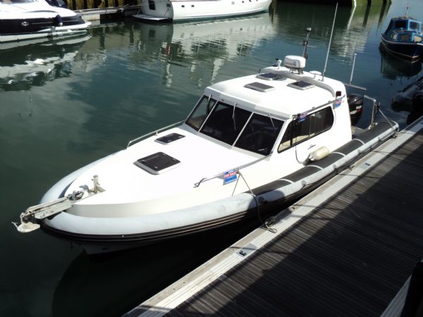 Boat Details – Ribs For Sale - Used 10m Cabin RIB with Suzuki DF 300HP Outboard Engine