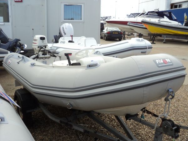 Boat Details – Ribs For Sale - Avon 3.4m RIB with Johnson 15HP Engine and Trailer