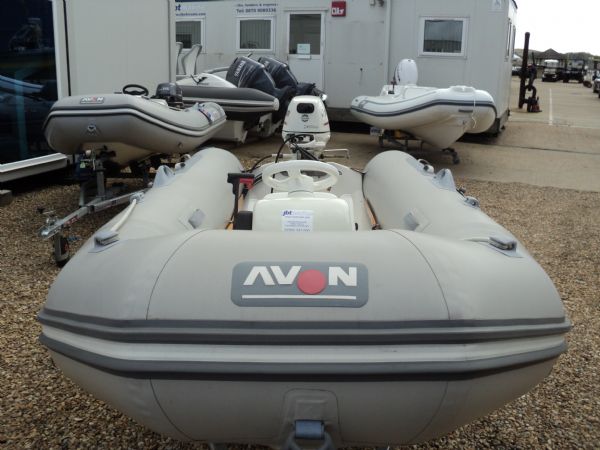 Boat Details – Ribs For Sale - Avon 3.4m RIB with Johnson 15HP Engine and Trailer