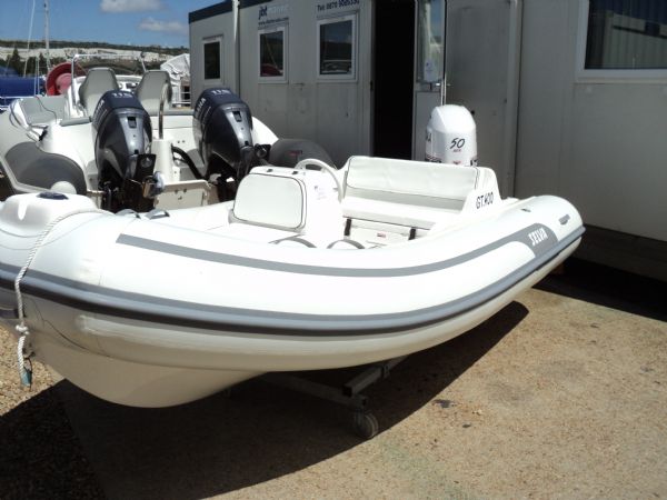 Boat Details – Ribs For Sale - Selva 4.0m RIB with 50HP XSR Selva 4 Stroke and Trailer