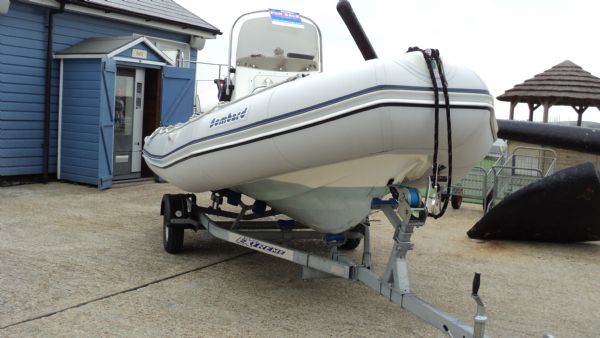 Boat Details – Ribs For Sale - Used Bombard 4.8m RIB with Mariner 40HP Outboard Engine and Extreme Trailer