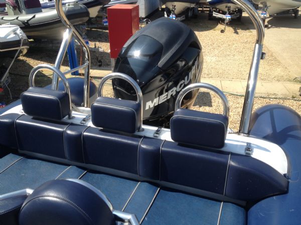 Boat Details – Ribs For Sale - Ribcraft 6.5m Sport RIB with 200HP Mercury Outboard Engine and Road Trailer