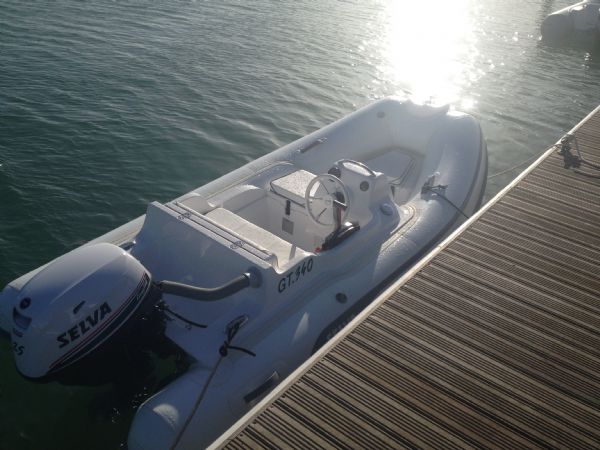 Boat Details – Ribs For Sale - Selva GT3.4m RIB with Selva 25HP Outboard Engine and Trailer