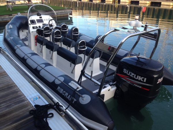 Boat Details – Ribs For Sale - Ribcraft 6.8m Pro RIB with Suzuki DF 200HP 4 Stroke Outboard