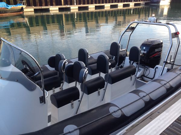 Boat Details – Ribs For Sale - Ribcraft 6.8m Pro RIB with Suzuki DF 200HP 4 Stroke Outboard