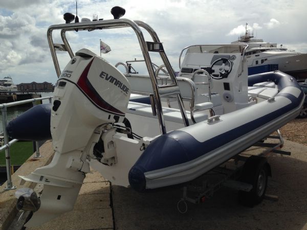 Boat Details – Ribs For Sale - Ballistic 6.5m RIB Special Edition with Evinrude 200HP ETEC Engine