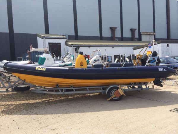 Boat Details – Ribs For Sale - Solent 6.5m RIB with Mercury 150HP Engine and Trailer