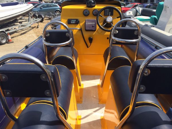 Boat Details – Ribs For Sale - Solent 6.5m RIB with Mercury 150HP Engine and Trailer