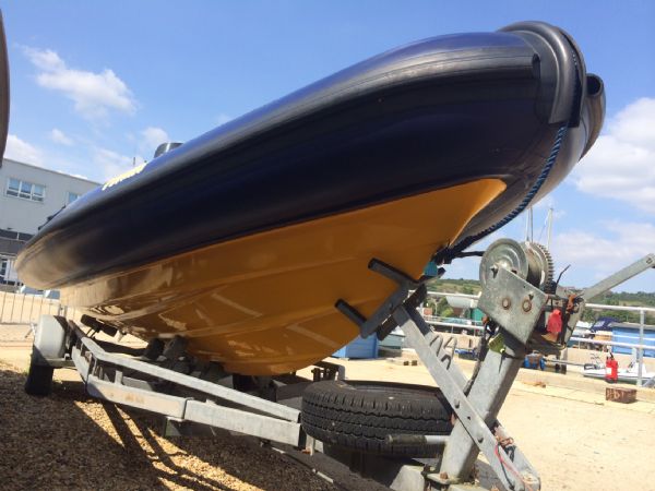 Boat Details – Ribs For Sale - Solent 6.5m RIB with Mercury 150HP Engine and Trailer