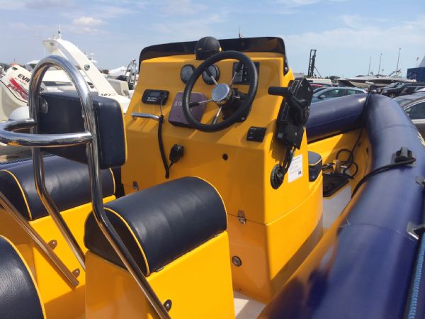 Boat Details – Ribs For Sale - Solent 6.5m RIB with Mercury 150HP Engine and Trailer