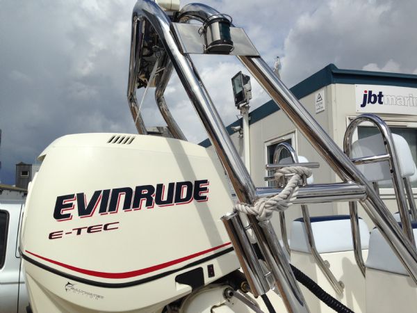 Boat Details – Ribs For Sale - Ballistic 7.8m RIB with Evinrude 250HP ETEC Engine and Trailer