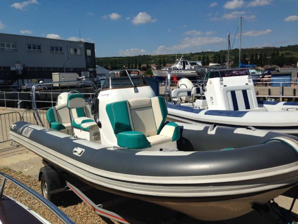 Boat Details – Ribs For Sale - Rib-X 6.5m with Evinrude 150HP ETEC Outboard Engine and Trailer