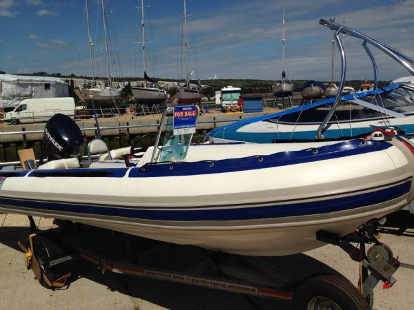 Boat Details – Ribs For Sale - Walker Bay Wildcat 5.0m RIB with Evinrude 75HP ETEC Engine and Trailer