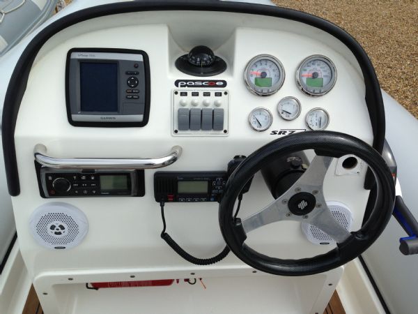 Boat Details – Ribs For Sale - Pascoe SR7 RIB with Evinrude 250HP ETEC Outboard and Roller Trailer