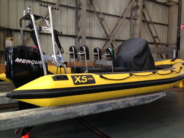 Boat Details – Ribs For Sale - XS RIB 6.0m with Mercury 150HP Optimax Engine and Trailer