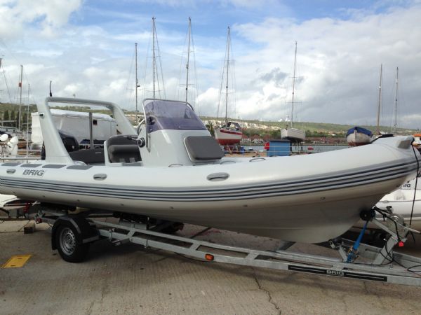 Boat Details – Ribs For Sale - Brig Eagle 6.5m RIB with Suzuki DF 150HP and Trailer