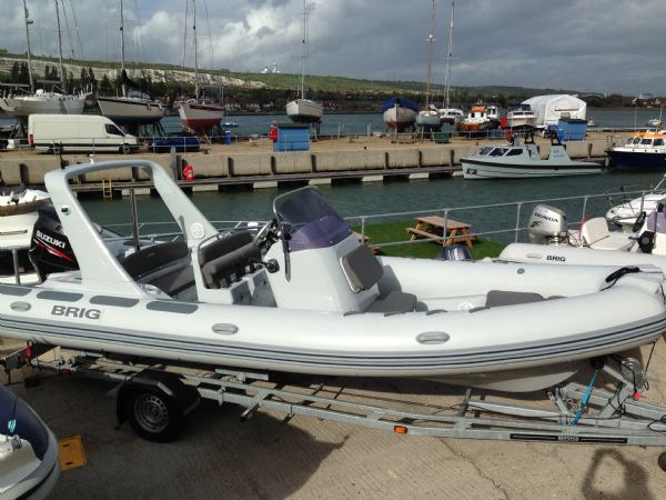 Boat Details – Ribs For Sale - Brig Eagle 6.5m RIB with Suzuki DF 150HP and Trailer