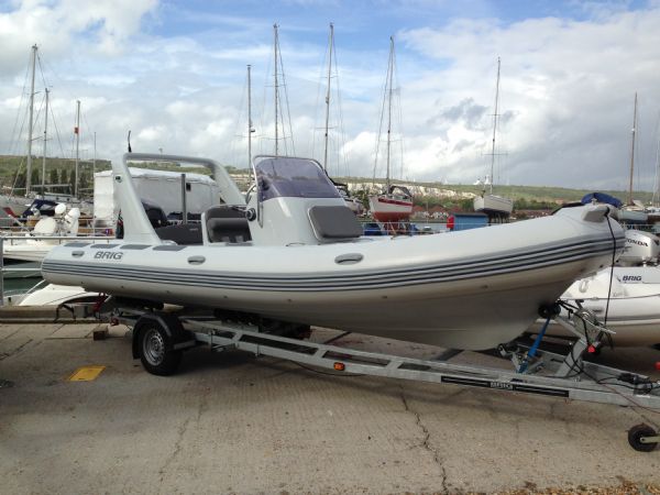 Boat Details – Ribs For Sale - Brig Eagle 6.5m RIB with Suzuki DF 150HP and Trailer