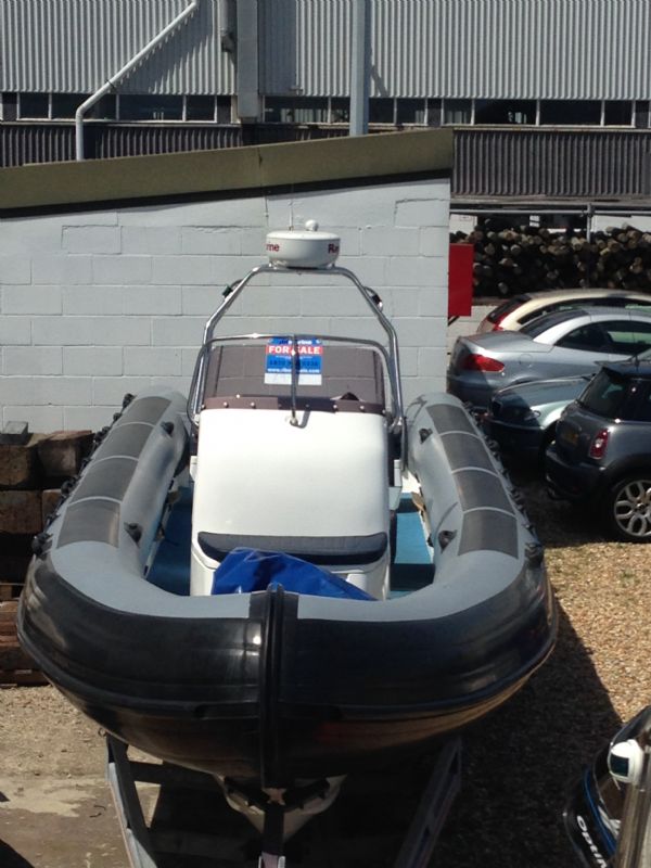 Boat Details – Ribs For Sale - Used Northcraft 9.0m RIB and Twin Axle Roller Trailer