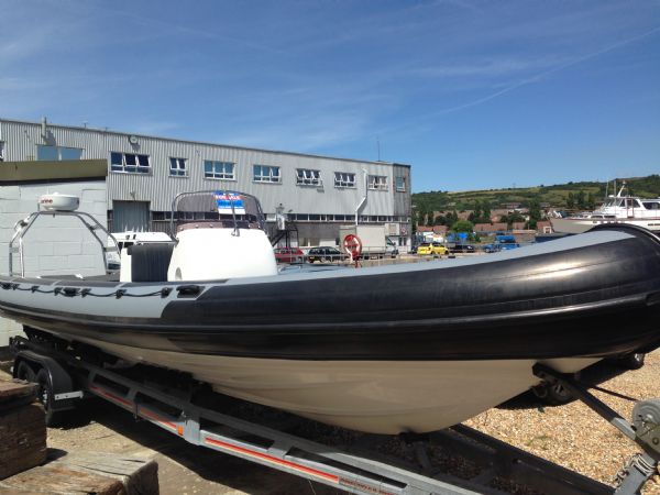 Boat Details – Ribs For Sale - Used Northcraft 9.0m RIB and Twin Axle Roller Trailer