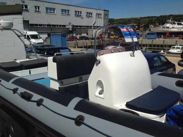 Boat Details – Ribs For Sale - Used Northcraft 9.0m RIB and Twin Axle Roller Trailer