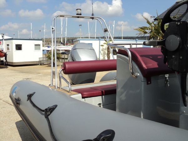 Boat Details – Ribs For Sale - Azure 5.2m RIB with New Evinrude 75HP ETEC Outboard Engine