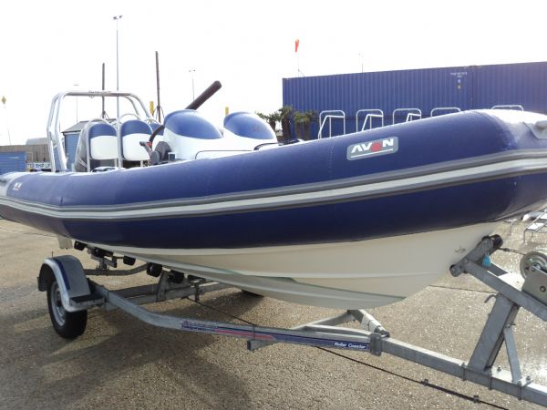Boat Details – Ribs For Sale - Avon 5.6m with Yamaha 100HP Outboard Engine and Trailer