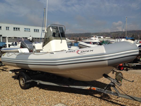 Boat Details – Ribs For Sale - Zodiac Pro Open 5.5m RIB with Mariner 90HP 4 Stroke Outboard Engine and Trailer