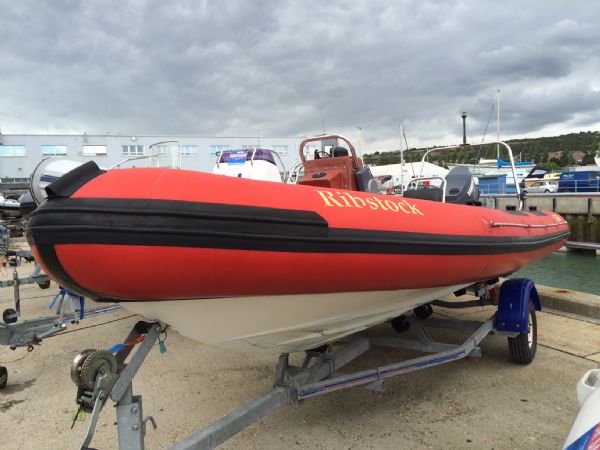 Boat Details – Ribs For Sale - Ribtec 5.35m RIB with Yamaha Autolube 70HP Outboard Engine and Roller Trailer