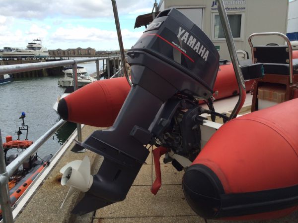 Boat Details – Ribs For Sale - Ribtec 5.35m RIB with Yamaha Autolube 70HP Outboard Engine and Roller Trailer