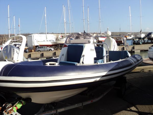Boat Details – Ribs For Sale - Cobra Picton 6.0m RIB with Evinrude 150HP ETEC Outboard Engine and Trailer