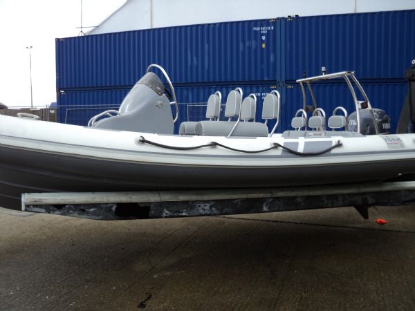 Boat Details – Ribs For Sale - Ribeye 6.0m RIB with Yamaha F115HP 4 Stroke Outboard Engine and Roller Trailer