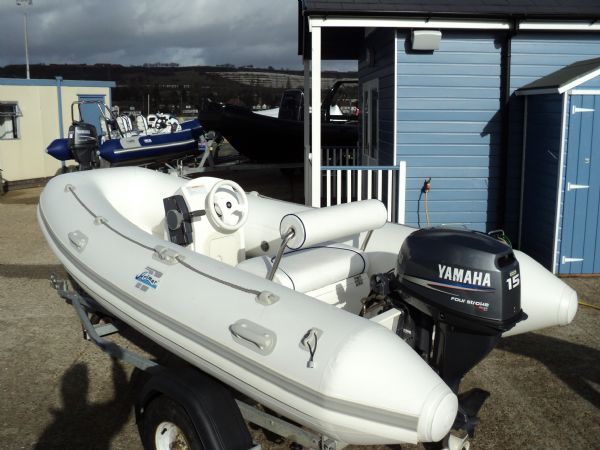 Boat Details – Ribs For Sale - Arimar Top Line 3.2m RIB with Yamaha F15HP 4 Stroke Outboard Engine and Roller Trailer