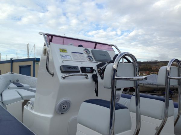 Boat Details – Ribs For Sale - Used Ballistic 6.5m RIB with Evinrude 175HP ETEC Outboard and Trailer