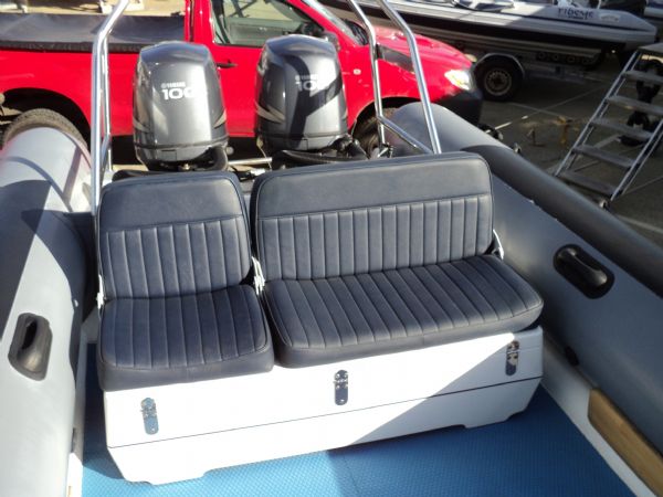 Boat Details – Ribs For Sale - Used Northcraft 9.0m with Twin Yamaha 100HP 4 Stroke Outboards and Trailer