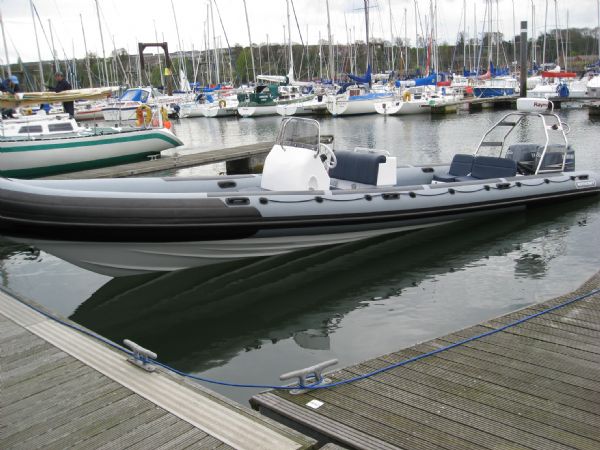 Boat Details – Ribs For Sale - Used Northcraft 9.0m with Twin Yamaha 100HP 4 Stroke Outboards and Trailer