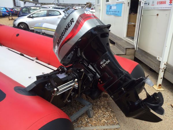 Boat Details – Ribs For Sale - Zodiac Futura 4.2m with Mariner 40HP Outboard Engine