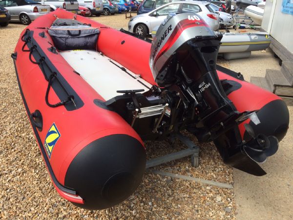 Boat Details – Ribs For Sale - Zodiac Futura 4.2m with Mariner 40HP Outboard Engine