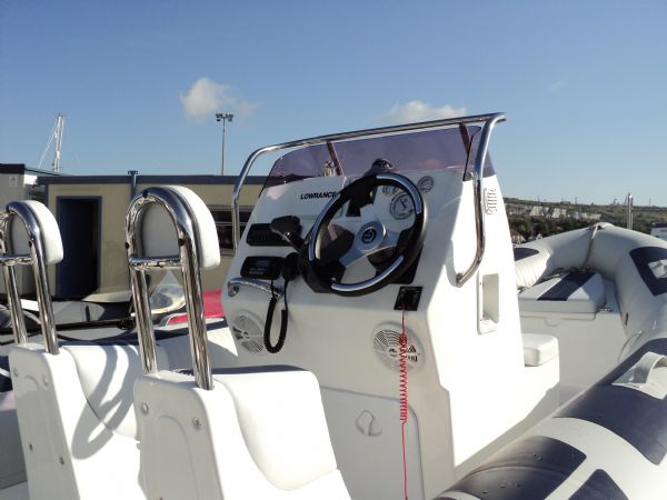 Boat Details – Ribs For Sale - Used Ballistic 5.5m RIB with Evinrude 90HP ETEC Outboard Engine and Trailer