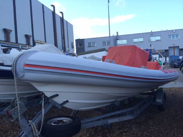 Boat Details – Ribs For Sale - Solent 6.5m RIB with Evinrude 200HP High Output Engine and Trailer
