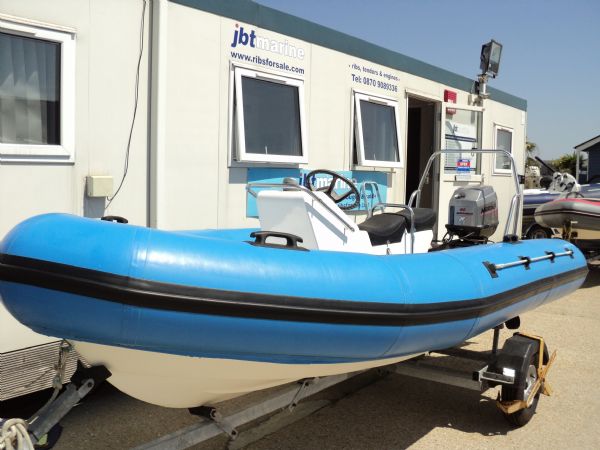 Boat Details – Ribs For Sale - Used Narwhal 4.8m RIB with Mariner 60HP ‘Bigfoot’ Engine and Trailer